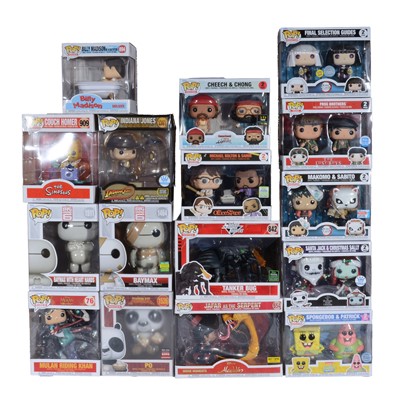 Lot 246 - Funko Pop! 9 8 inch figures & 7 2 packs