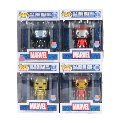 Lot 254 - Funko Pop! 4 Hall of Armour Figures