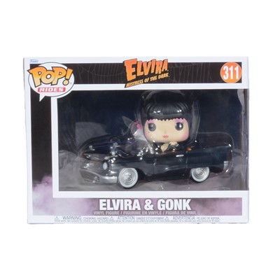 Lot 261 - Funko Pop! Pop Rides Elvira & Gonk