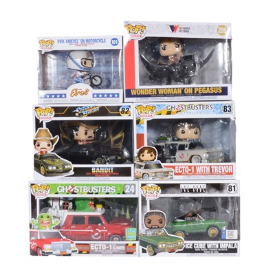 Lot 267 - Funko Pop! 6 Pop Rides Figures