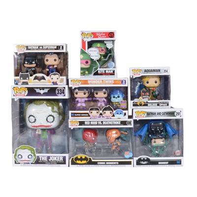 Lot 268 - Funko Pop! 7 DC Figures