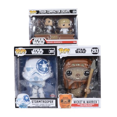 Lot 272 - Funko Pop! 3 Star Wars Figures