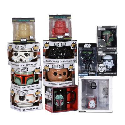 Lot 274 - Funko Pop! Star Wars Mugs & Figures