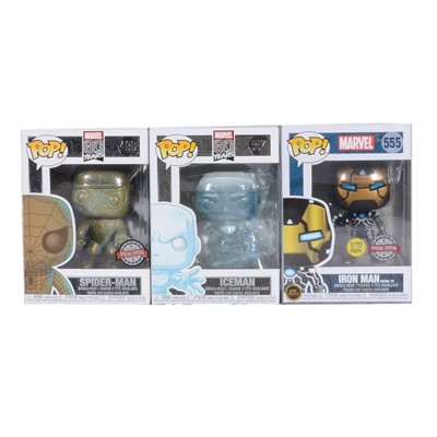 Lot 284 - Funko Pop! 3 Marvel 80 Years Figures