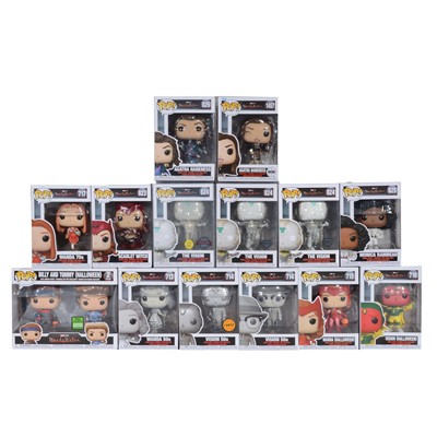 Lot 294 - Funko Pop! 15 WandaVision Figures