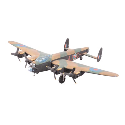 Lot 164 - Handmade wooden model of a Lancaster Bomber