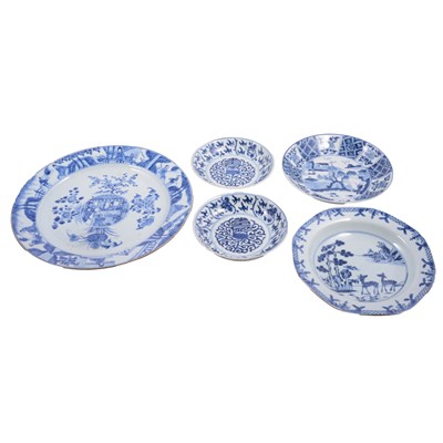 Lot 11 - Group of CHinese blue and white wares