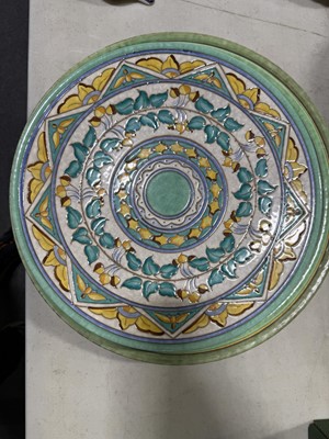 Lot 86 - Small collection of Crown Ducal Charlotte Rhead pottery