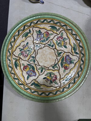 Lot 86 - Small collection of Crown Ducal Charlotte Rhead pottery