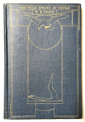 Lot 206 - W B Yeats, The Wild Swans at Coole, Macmillan & Co Ltd, London 1919.