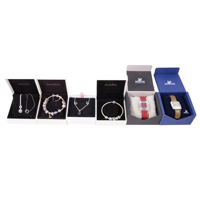 Lot 467 - Pandora Jewellery and Swarovski watches