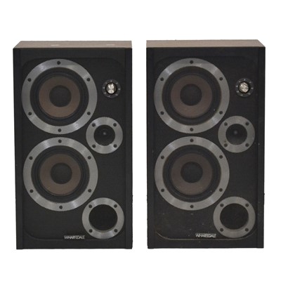 Lot 376 - A pair of Wharfedale speakers, E30s