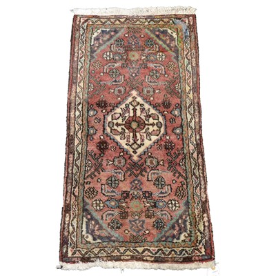 Lot 462 - Small rug and a runner