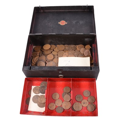 Lot 175 - Collection of coins, mostly copper pennies