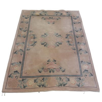 Lot 345 - Chinese sculptured wool rug