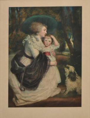 Lot 252 - After Sir Joshua Reynolds, Lavinia, Countess Spencer with her Son, John Charles