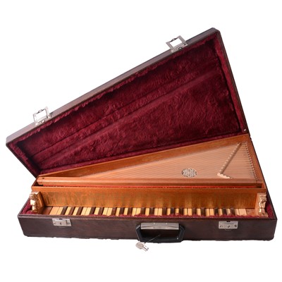 Lot 151 - Hand-built virginal harpsichord, 45 notes