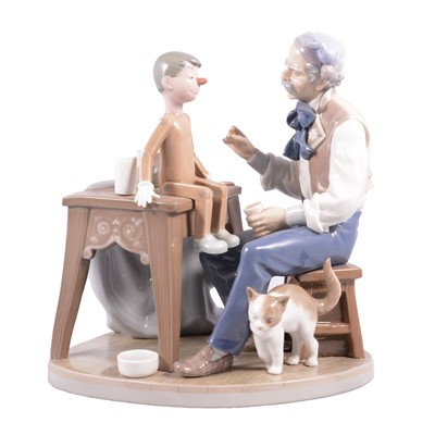 Lot 18 - Lladro, The Puppet Painter, model 5396