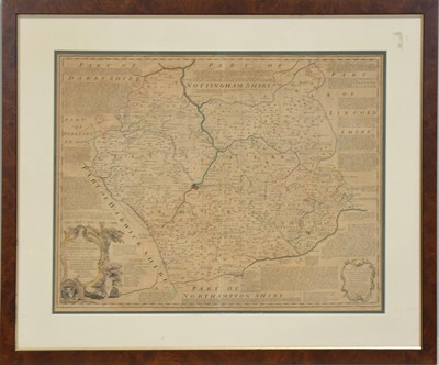 Lot 234 - After Blaue, Insulae Albion et Hibernia, ad Bowen's Leicestershire and Rutland hundreds