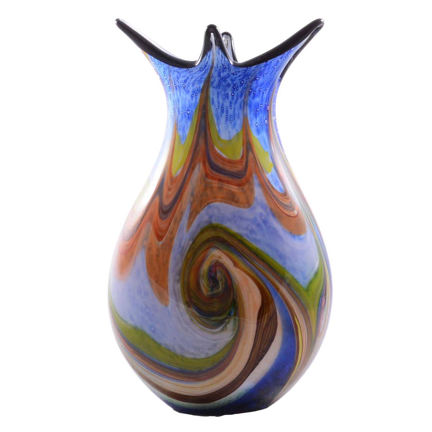 Lot 12 - Large Murano style glass vase