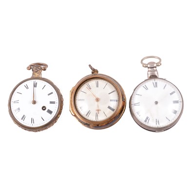 Lot 1088 - A pair cased pocket watch and two other pocket watches.