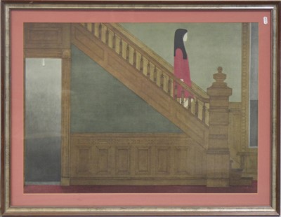 Lot 240 - Will Barnet, The Girl on the Stairs