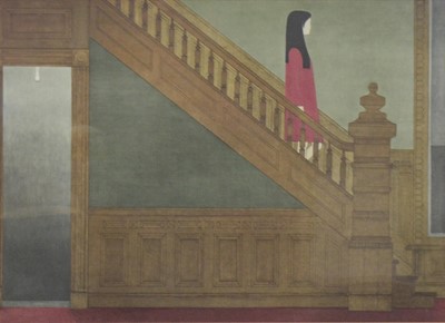 Lot 240 - Will Barnet, The Girl on the Stairs