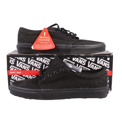 Lot 78 - Vans 106 Vulcanized, black, UK11