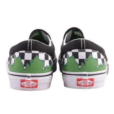 Lot 82 - Vans Classic Slip-On, Marvel Hulk/Checkerboard, UK10.5