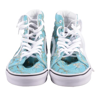Lot 89 - Vans SK8-Hi, Vincent van Gogh, Almond, UK10.5