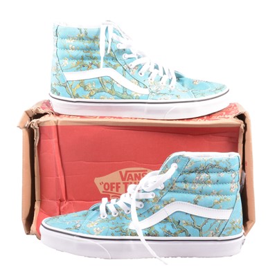 Lot 89 - Vans SK8-Hi, Vincent van Gogh, Almond, UK10.5