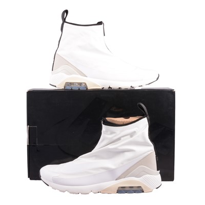 Lot 74 - Nike X Ambush Air Max 180 Hi, white/white-pale grey, UK10.5