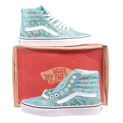 Lot 90 - Vans SK8-Hi, Vincent van Gogh, Almond, UK4.5