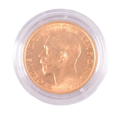 Lot 1145 - A Gold Full Sovereign Coin, George V, 1913.