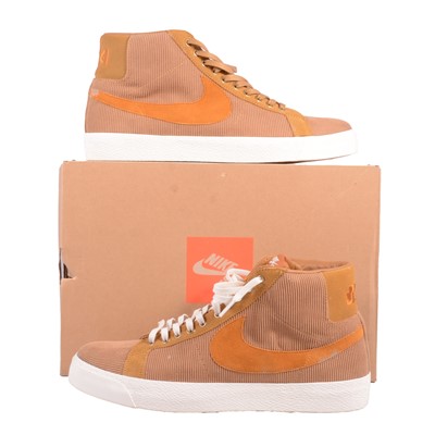 Lot 71 - Nike SB Zoom Blazer Mid Iso, muted bronze, burnt sienna, sail, UK10