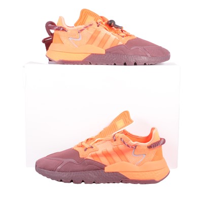 Lot 16 - Adidas IVP Nite Jogger, marroon/orange/orange, UK10.5