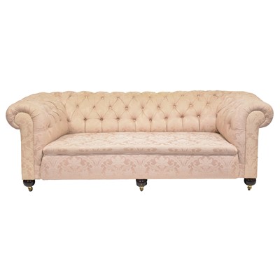 Lot 407 - Victorian Chesterfield settee