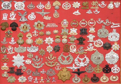 Lot 198 - Collection of British Military cap badges, Army post 1958