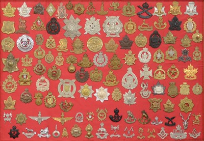 Lot 196 - Collection of cap badges, New Zealand, Australia, Canada, India