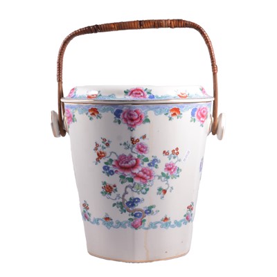 Lot 49 - Edwardian pottery pail