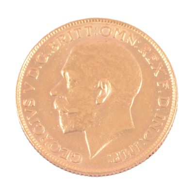 Lot 1146 - A Gold Full Sovereign Coin, George V, 1925, South African Mint.