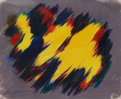 Lot 119 - William Gear (Scottish, 1915-1997), Untitled abstract '73
