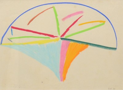 Lot 82 - Trevor Bell (British, 1930-2017), Untitled (fan form)