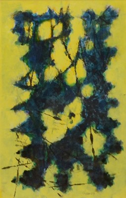 Lot 196 - William Gear (Scottish, 1915-1997), Untitled abstract