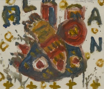 Lot 43 - Alan Davie (Scottish, 1920 - 2014), Untitled (ALAN), OG. 4042, 2012