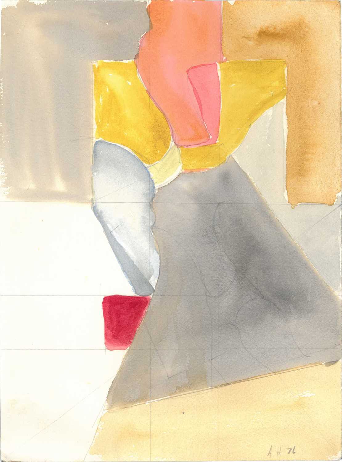 Lot 462 - Adrian Heath (British, 1920-1992), Preparatory sketch