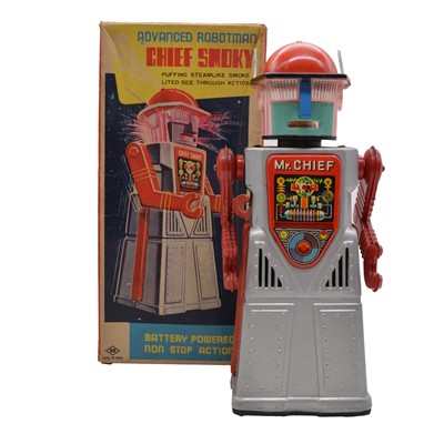 Lot 149 - 1950's KO/ Yoshiya 'Chief Smoky' Advanced Robotman
