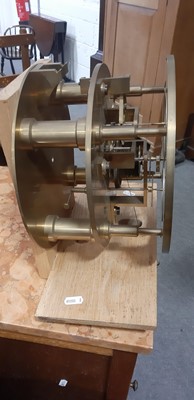 Lot 304 - Hand-built regulator longcase clock, P G Bradley, Leicester, 1996