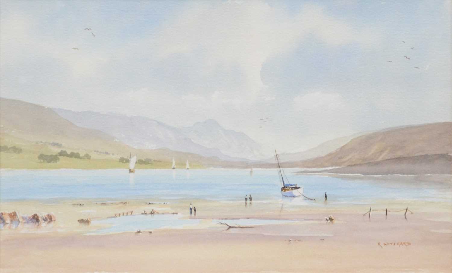 Lot 273 - R Witchard, two watercolours