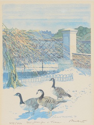 Lot 335 - Two prints after Peter Welton, and various other local artworks